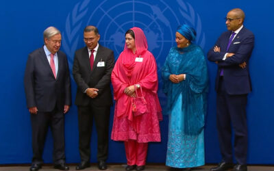 জাতিসংঘ প্রাতরাশে অংশ নিয়েছেন প্রধানমন্ত্রী ও তার সহধর্মিণী