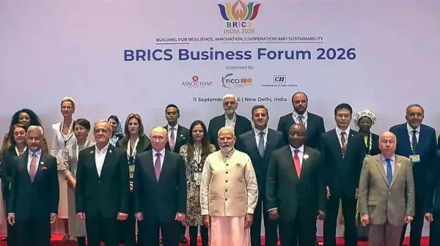 ভারতের নয়াদিল্লিতে ১৮তম ব্রিকস শীর্ষ সম্মেলনের সমাপনী দিন আজ