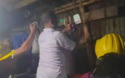রাজধানীর রায়েরবাজারে অবৈধ অটোরিকশা গ্যারেজে ডিএমপির অভিযান