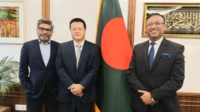 চীনা রাষ্ট্রদূতের পররাষ্ট্রবিষয়ক প্রতিমন্ত্রীর সঙ্গে বিদায়ী সাক্ষাৎ