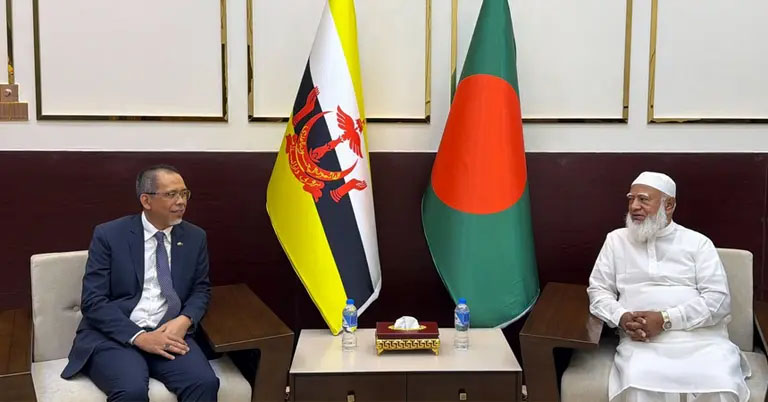 বিরোধীদলীয় নেতার সঙ্গে সৌজন্য সাক্ষাত ঢাকায় নিযুক্ত ব্রুনাইর হাইকমিশনারের