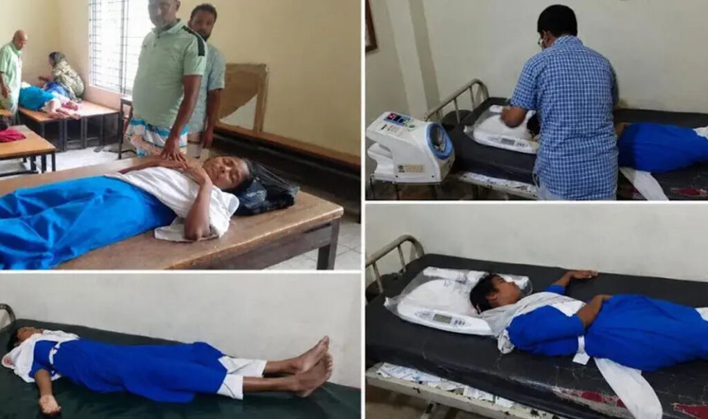 শ্রেণিকক্ষে ঝাঁঝালো গন্ধে অজ্ঞান হয়ে পড়া, ১৫ শিক্ষার্থী হাসপাতালে ভর্তি