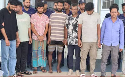 শীর্ষ সন্ত্রাসী ডেভিড ইমনের ৭ সহযোগীকে অস্ত্রসহ গ্রেপ্তার করেছে পুলিশ