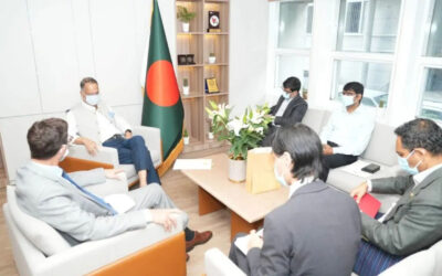 বিদ্যুৎমন্ত্রীর সঙ্গে নরওয়ের রাষ্ট্রদূতের সৌজন্য সাক্ষাৎ