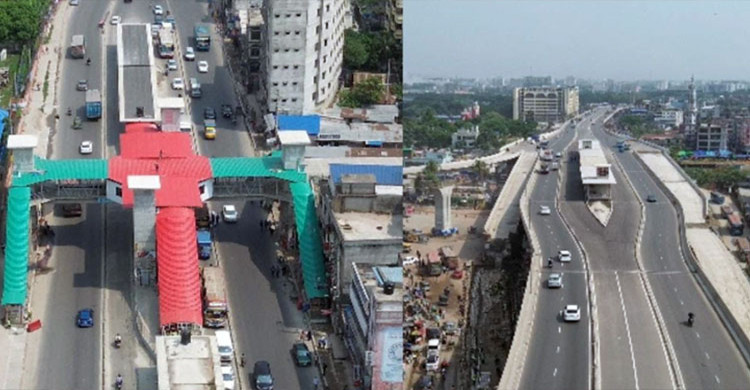 ঢাকা-গাজীপুর সড়ক ছয় লেনে উন্নীত করার পরিকল্পনা সরকারের