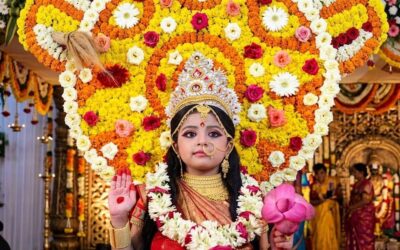 আজ মহাষ্টমী ও কুমারী পূজা
