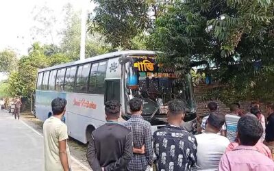 জামালপুরে বাসচাপায় শাশুড়ি ও পুত্রবধূর মৃত্যু