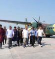 দুর্গোৎসব উপলক্ষে নীলফামারীর সৈয়দপুরে পৌঁছেছেন প্রধানমন্ত্রী