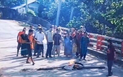 সাজেকে সপ্তম দিনে ও চলছে অবরোধ কর্মসূচি, ক্ষতির মুখে ব্যবসায়ীরা