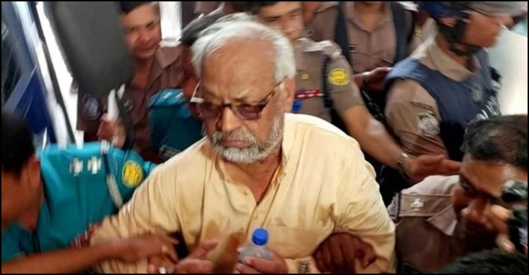 রিমান্ড শেষে জামায়াত নেতা আখতারুজ্জামানকে আদালতে হাজির