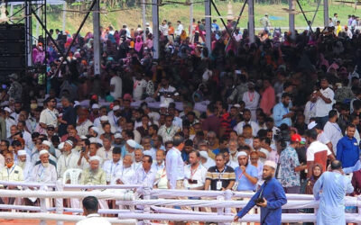 প্রধানমন্ত্রীকে একনজর দেখতে ফেনীর নেতাকর্মী ও সাধারণ মানুষের ঢল