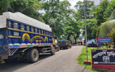 পূজা উপলক্ষে সাত দিন আমদানি-রফতানি বন্ধ আখাউড়া স্থলবন্দরে