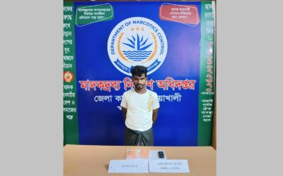 চার হাজার ইয়াবাসহ রোহিঙ্গা যুবক গ্রেপ্তার